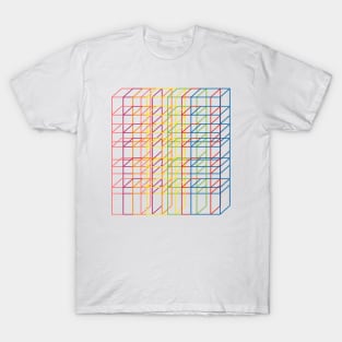 Empty Cubes Interconnected T-Shirt